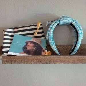 NWT Lele Sadoughi blue ombre headband